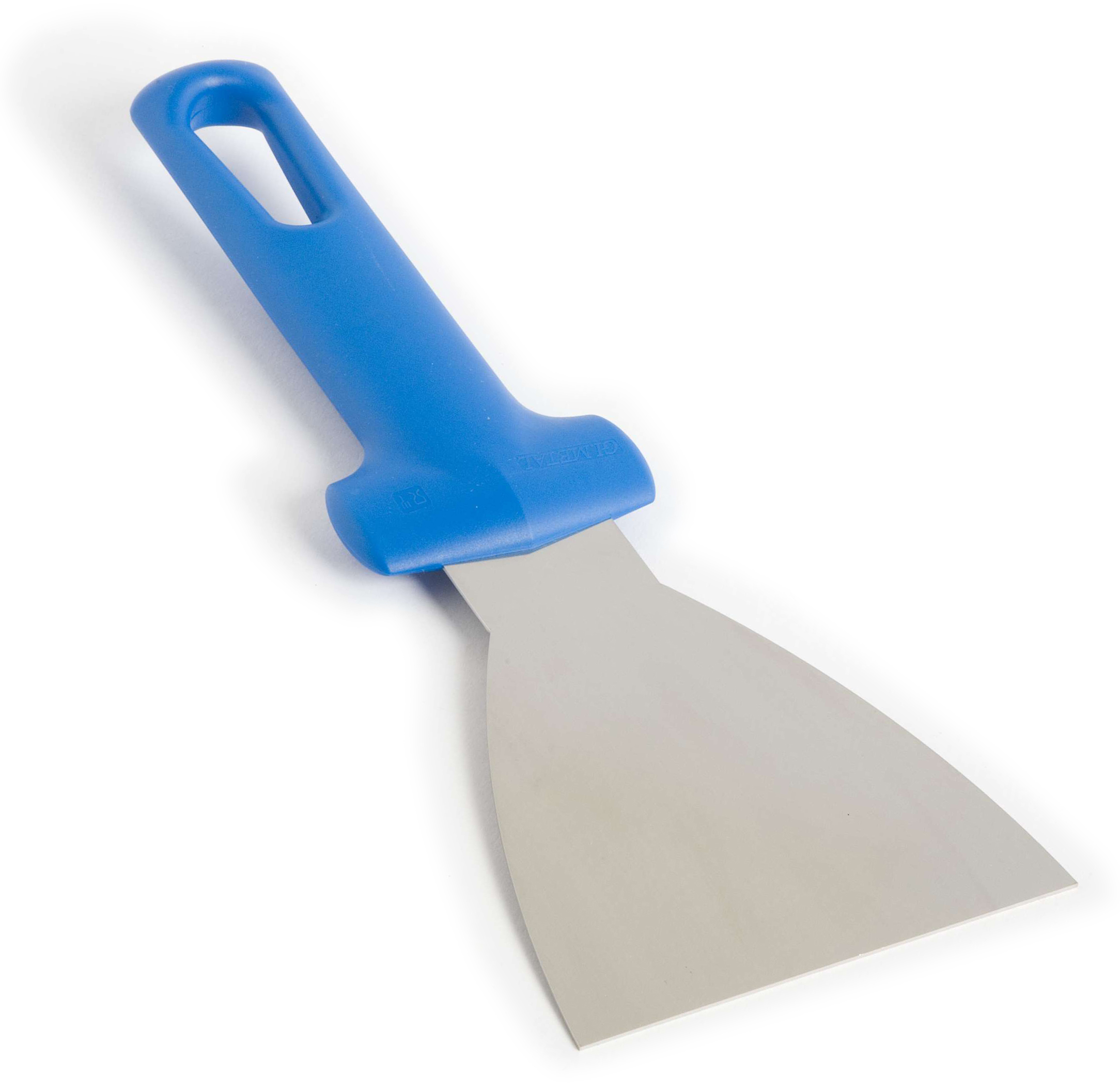 SPATULE TRIANGULAIRE EN ACIER INOX 10CM