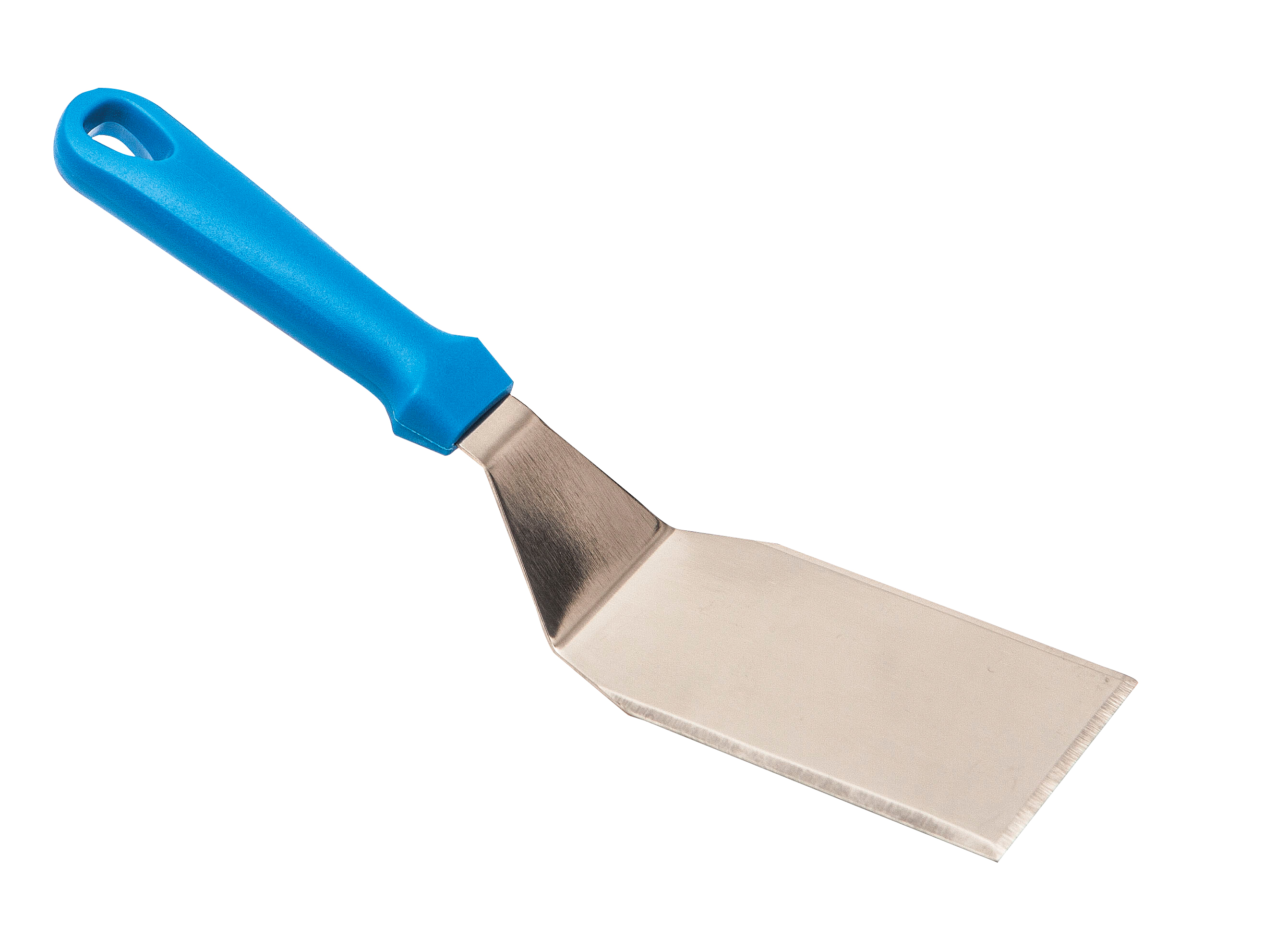 PETITE PELLE RECTAN LAME INOX7.5X12CM MANCHE PLAST