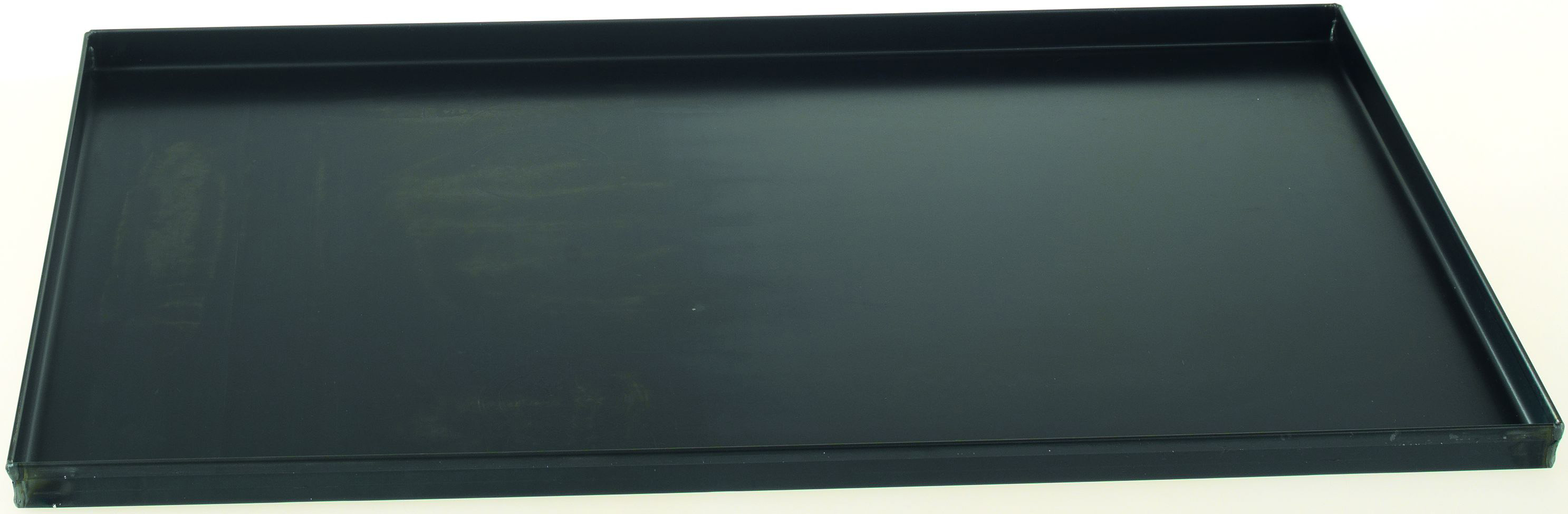 PLAQUE TOLE BLEUE 40X60X2 BORD DROIT