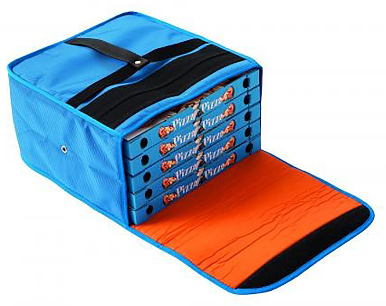 SAC PIZZA THERMIQUE 3 CARTONS PIZZA 40X60CM