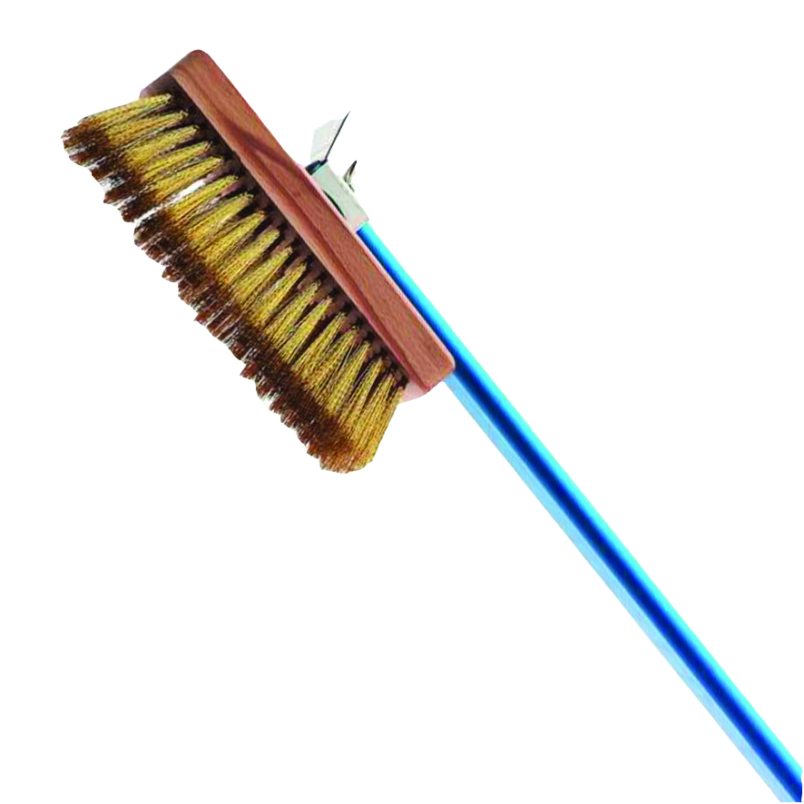 BROSSE ORIENTABLE SOIES FIBRE NATURELLE 1.5M