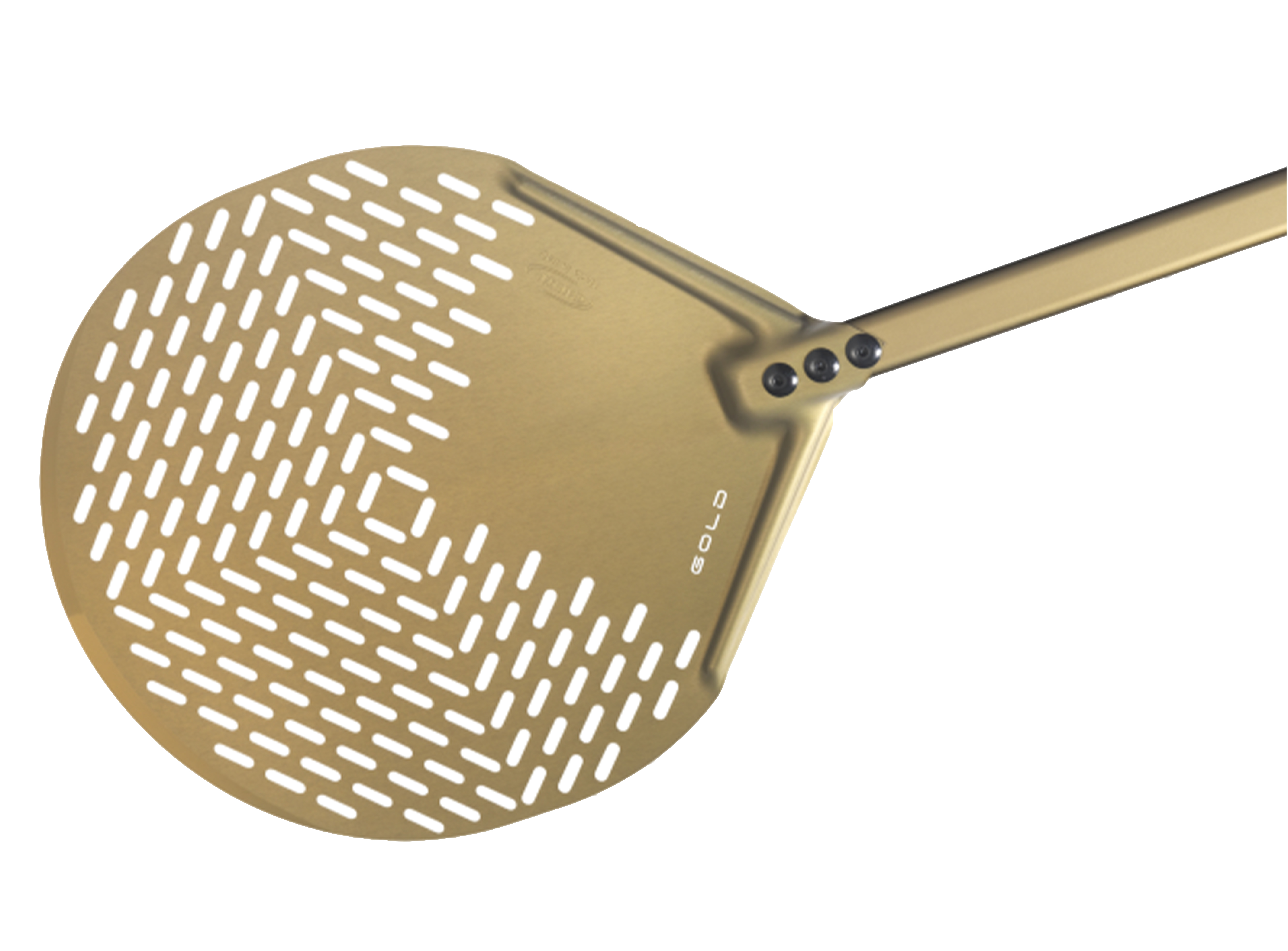 PELLE PIZZA GHA PERFOREE RONDE 33CM-GOLD