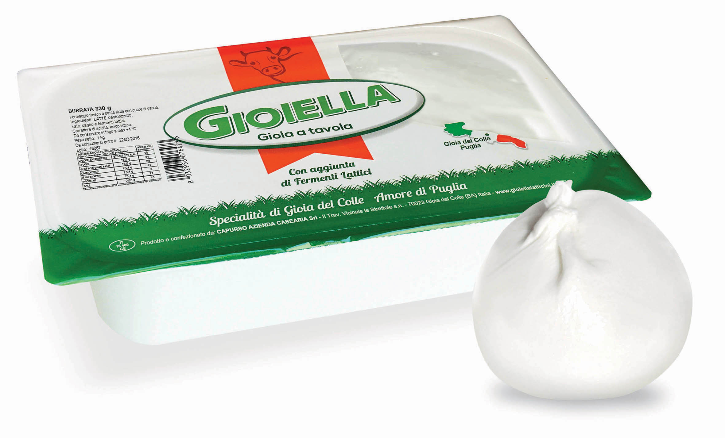BURRATA 1KG (10X100G)
