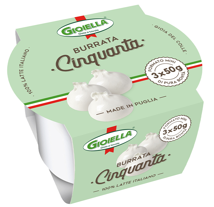 BURRATA 3X50G CINQUANTA