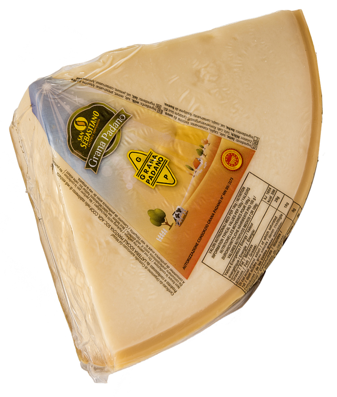 GRANA PADANO 1/8 S/V 16 MOIS 4 KG DOP
