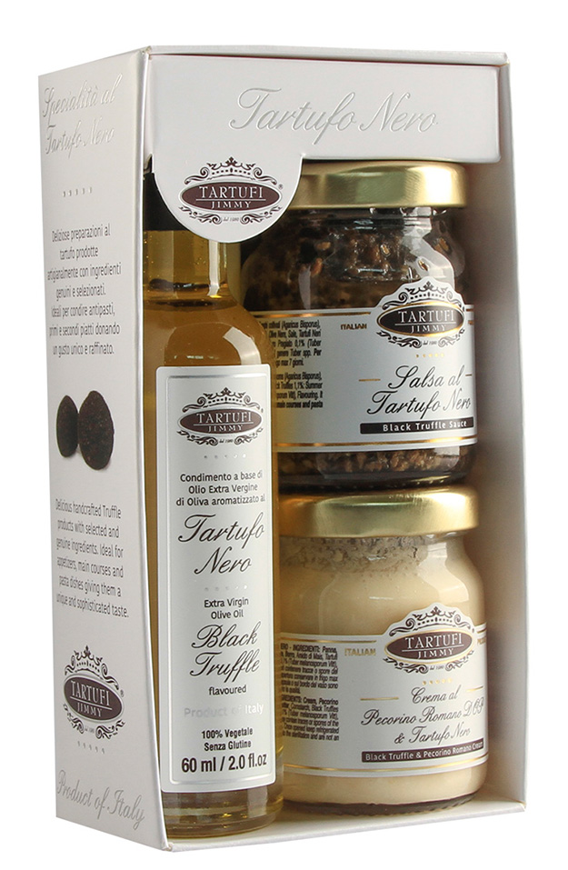 COFFRET TRUFFE NOIRE (HUILE60ML+SAUCE50G+CREME50G