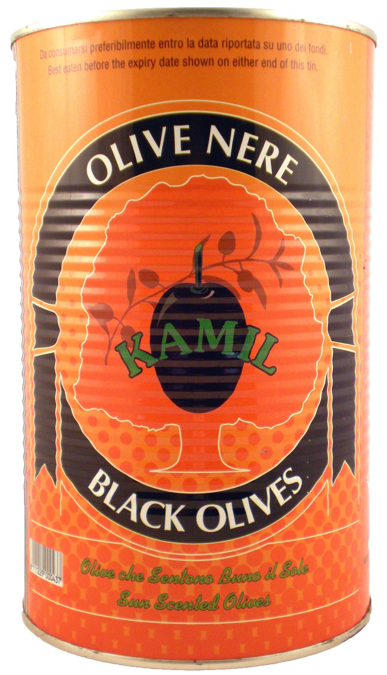 OLIVES NOIRES ENTIERES 30/33 5 LT