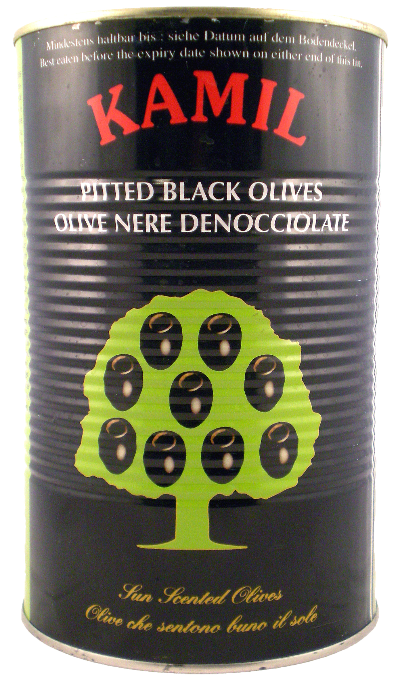 OLIVES NOIRES DENOYAUTEES 30/33  5L