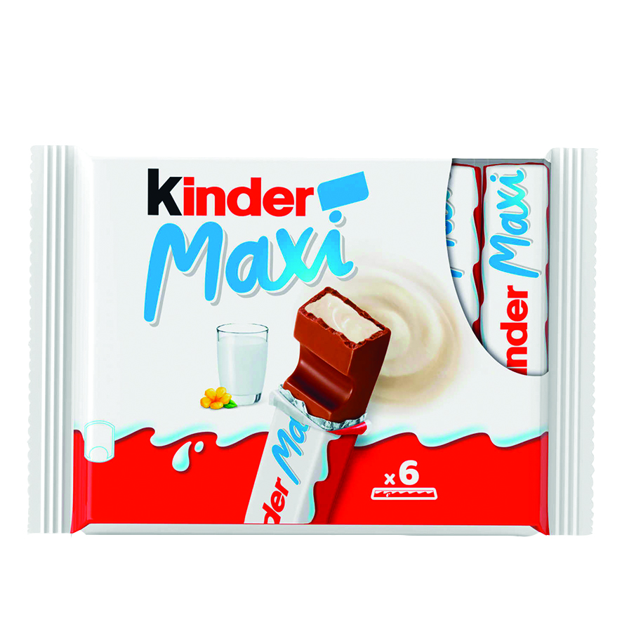 KINDER CHOCOLATE MAXI 6P