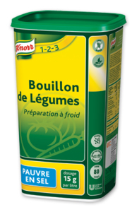 BOUILLON DE LEGUMES 1.2KG (80L)