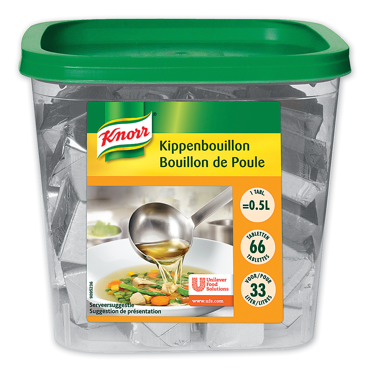 CUBE BOUILLON POULE (66P-33L) 660G