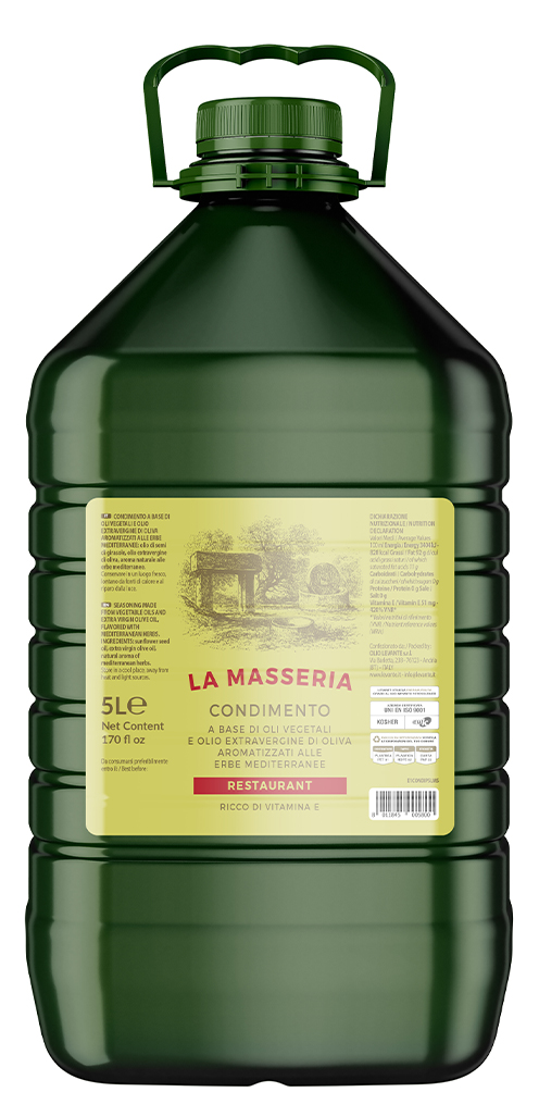 HUILE TOURNESOL59%+HUILE D'OLIVE EV 40%  5L PET