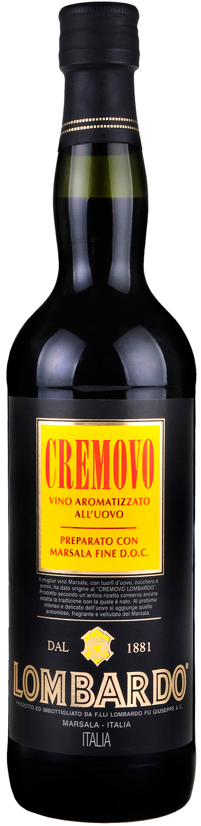 MARSALA CREMOVO 16° 75 CL