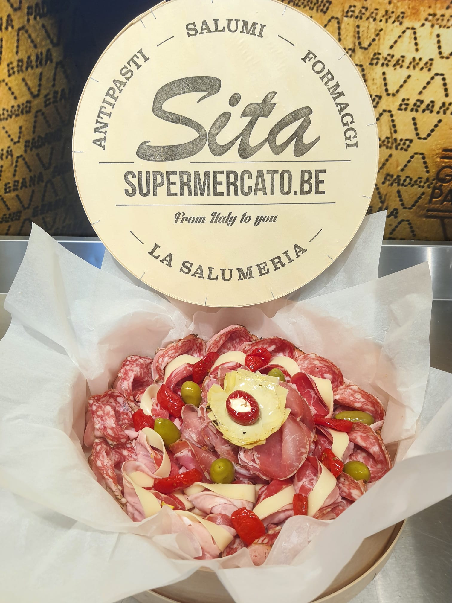 PLATEAU CHARCUTERIE+ ANTIPASTI - PRIX PAR PERSONNE