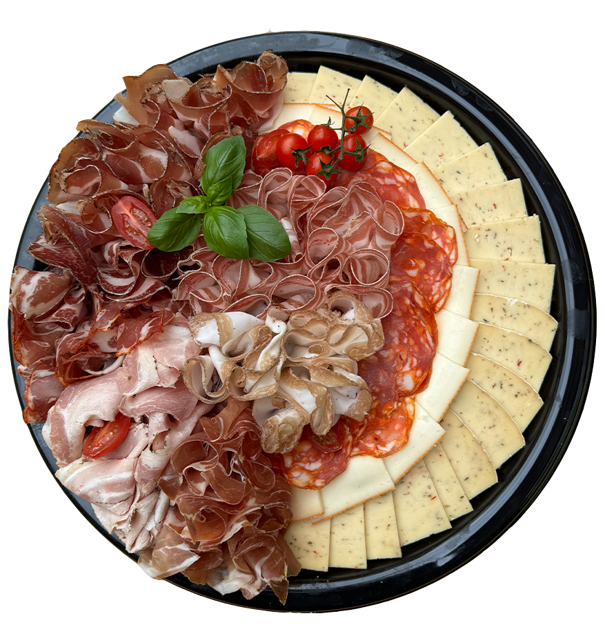 PLATEAU RACLETTE A L'ITALIENNE - FROMAGE CHARCUT