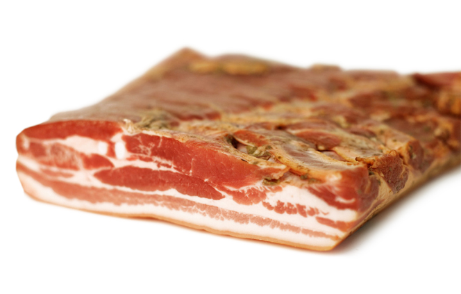 LARD POITRINE FUMEE SUPERIEURE 1/2 SV - 2KG