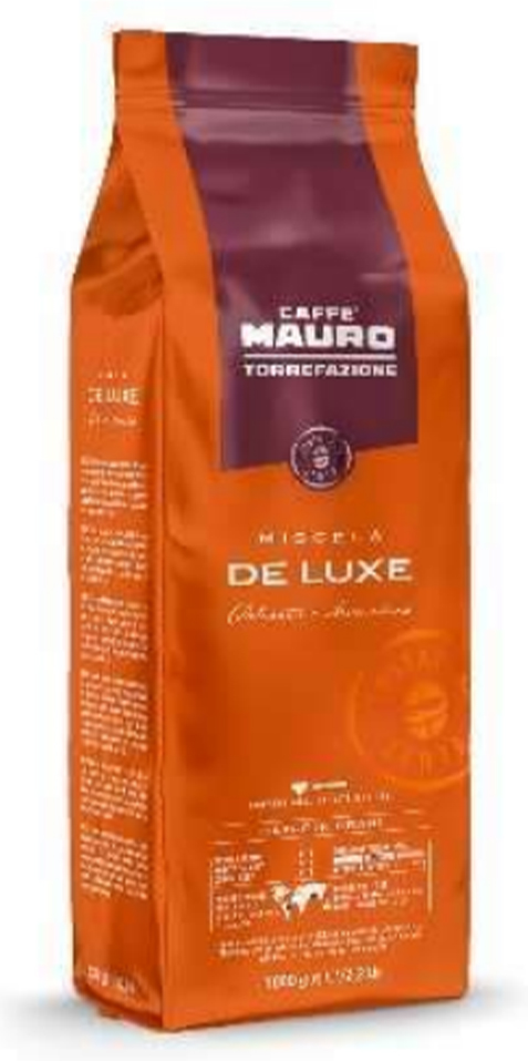 CAFE DE LUXE 1KG GRAINS (70% A + 30% R)