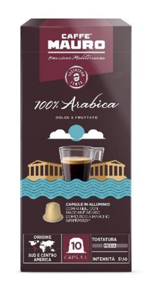CAPSULES 100% ARABICA 10PC NESPRESSO 10X5.5G