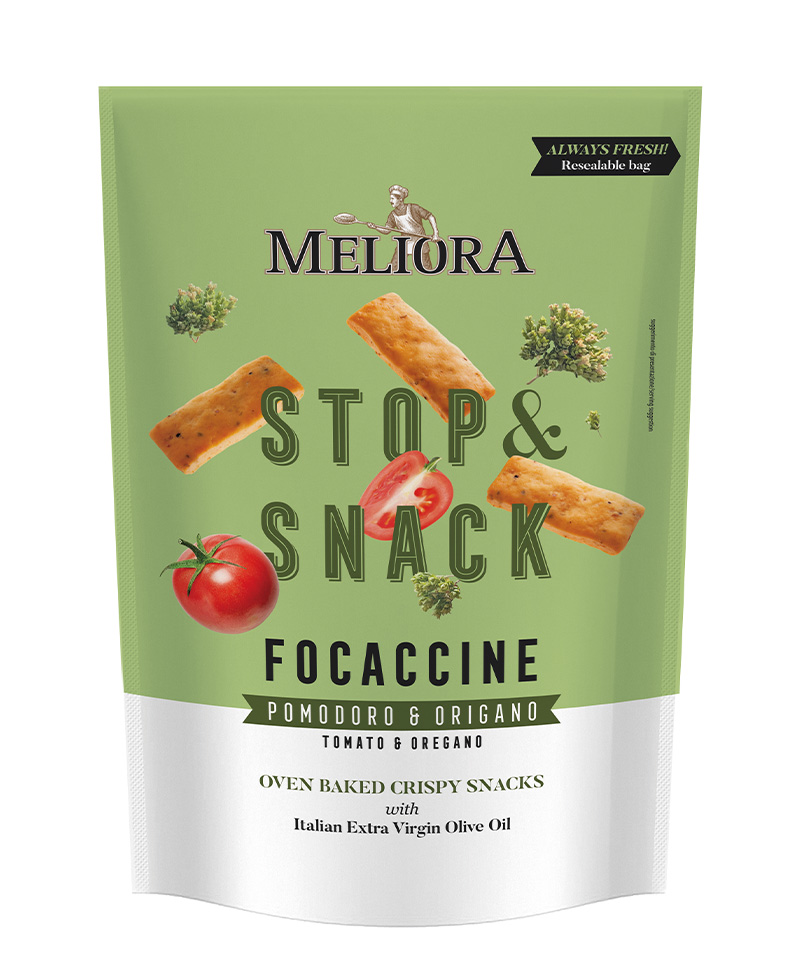 FOCACCINE POMODORO & ORIGANO 100GR