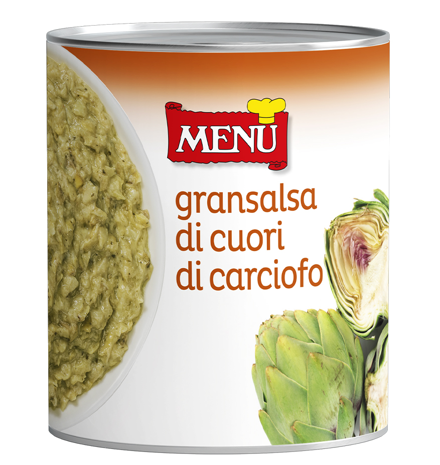 GRANSALSA SAUCE DE COEURS D'ARTICHAUTS 800G