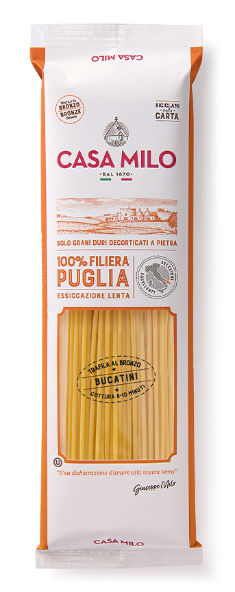 BUCATINI BRONZO 100% PUGLIA 500G