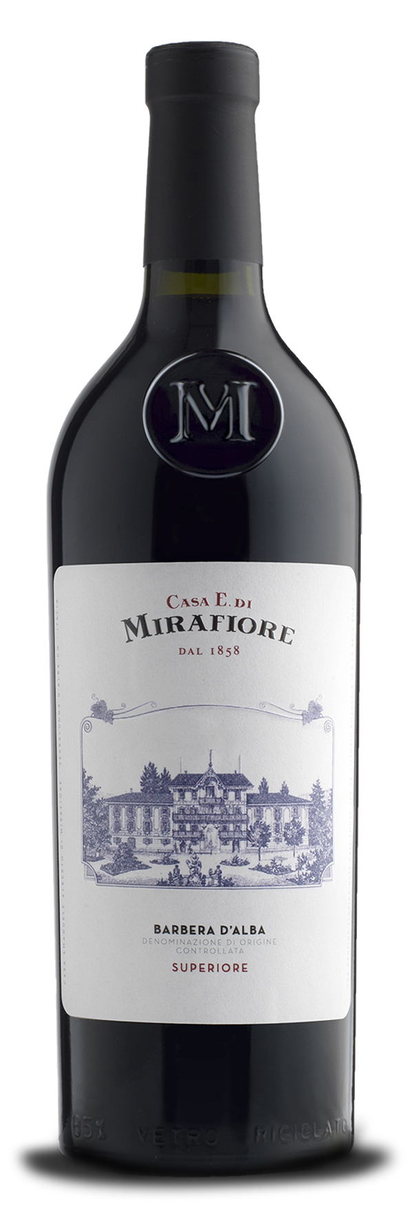 BARBERA D'ALBA SUPERIORE DOC 75CL BIO