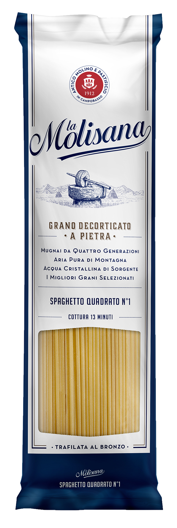 SPAGHETTO QUADRATO N°1 500G