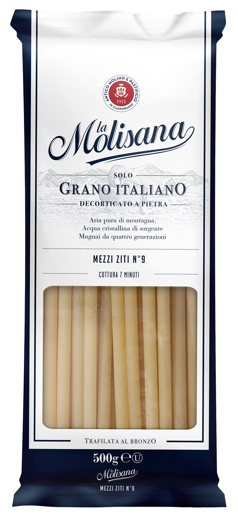 MEZZI ZITI 500G N°9