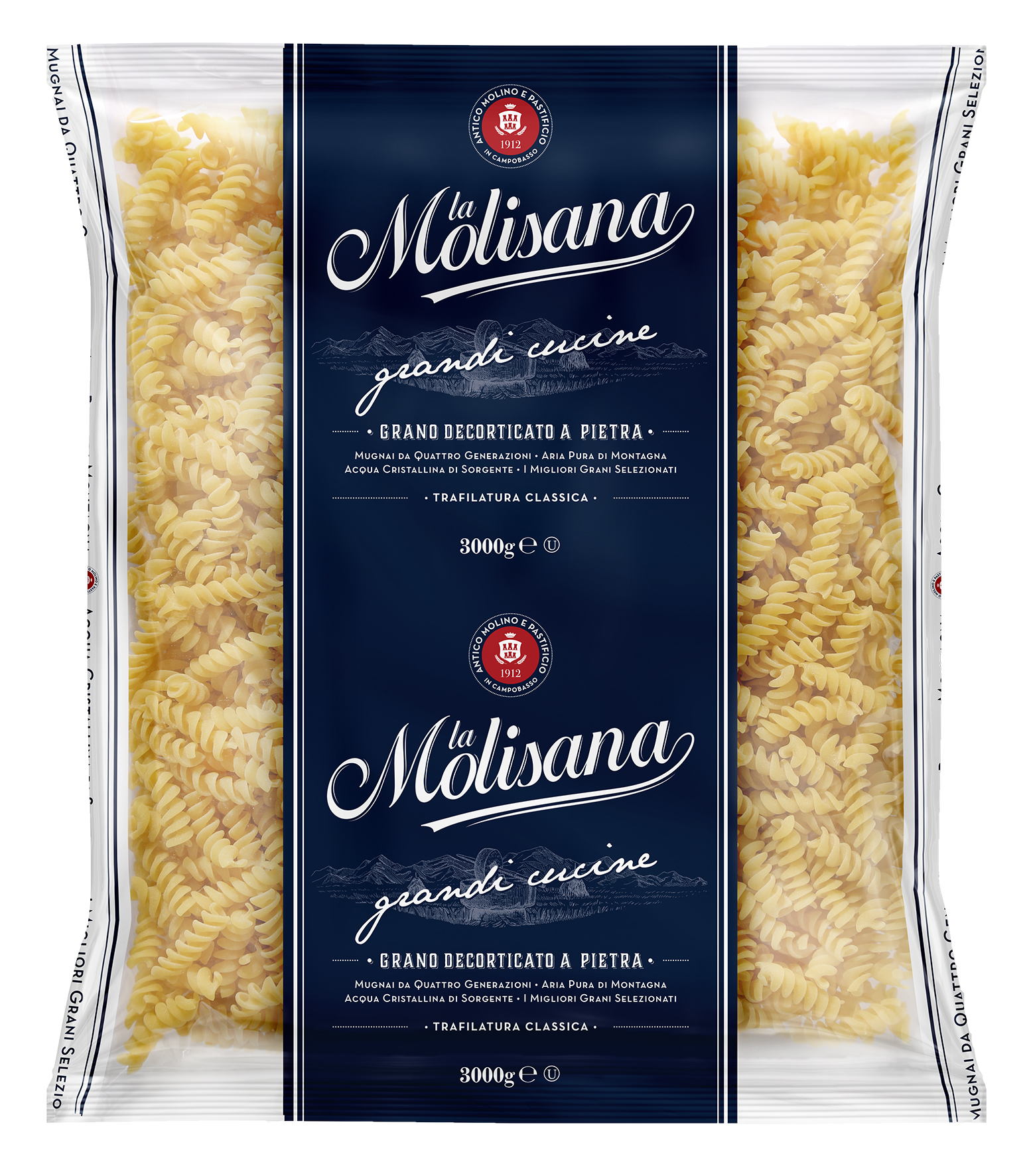 FUSILLI 3KG N°28 GRANDI CUCINE TEFLON