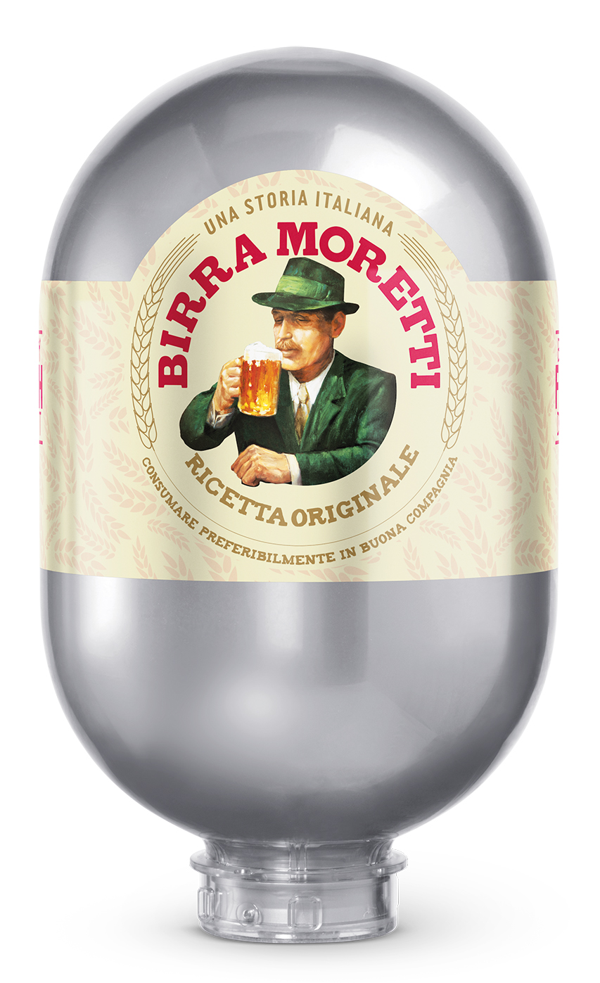 BIERE FUT 8L MORETTI - 4.6%