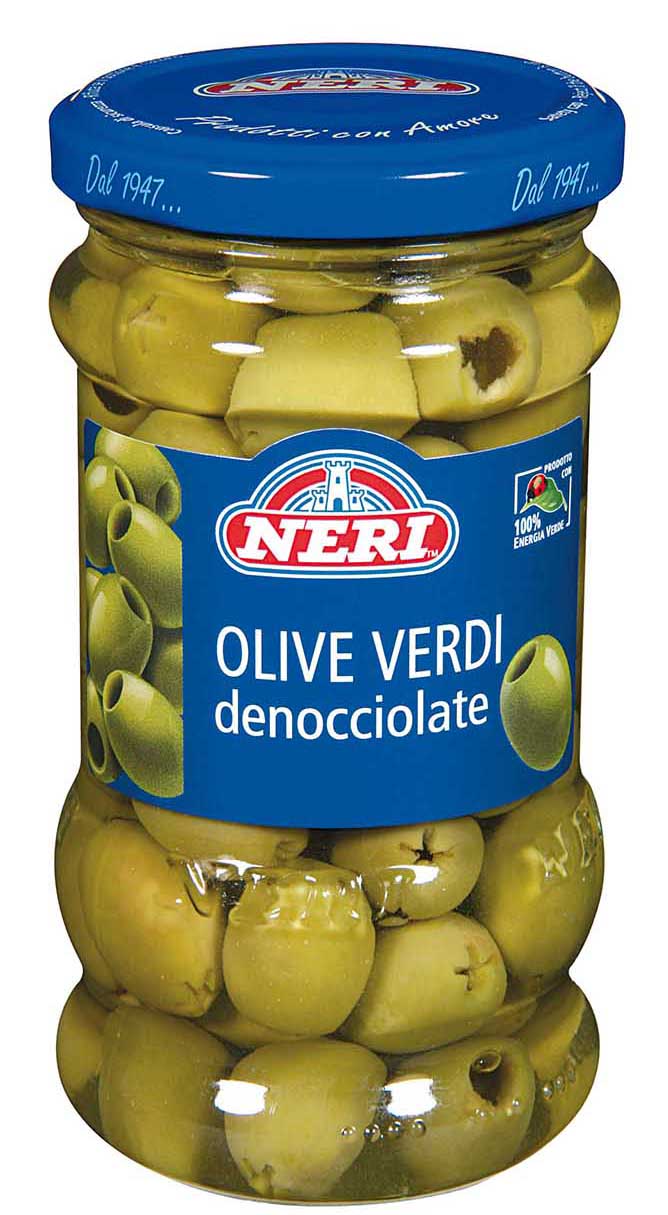 OLIVES VERTES DENOYAUTEES 314ML (310G/135G)