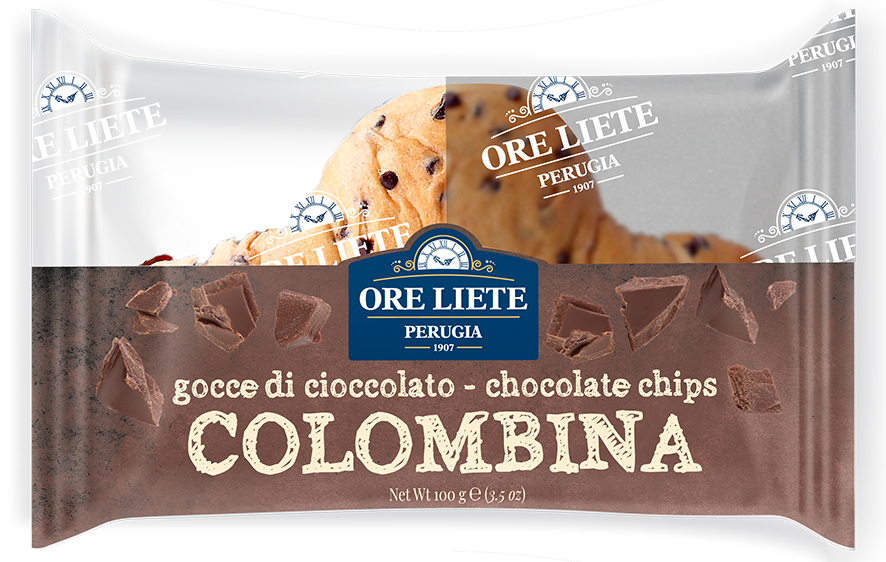 COLOMBE AVEC PEPITES DE CHOCOLAT FLOWPACK 100G