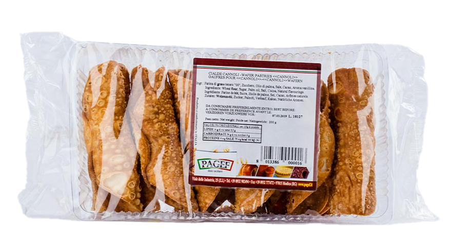 CANNOLI SICILIEN GRAND MODÈLE 250G (10P)