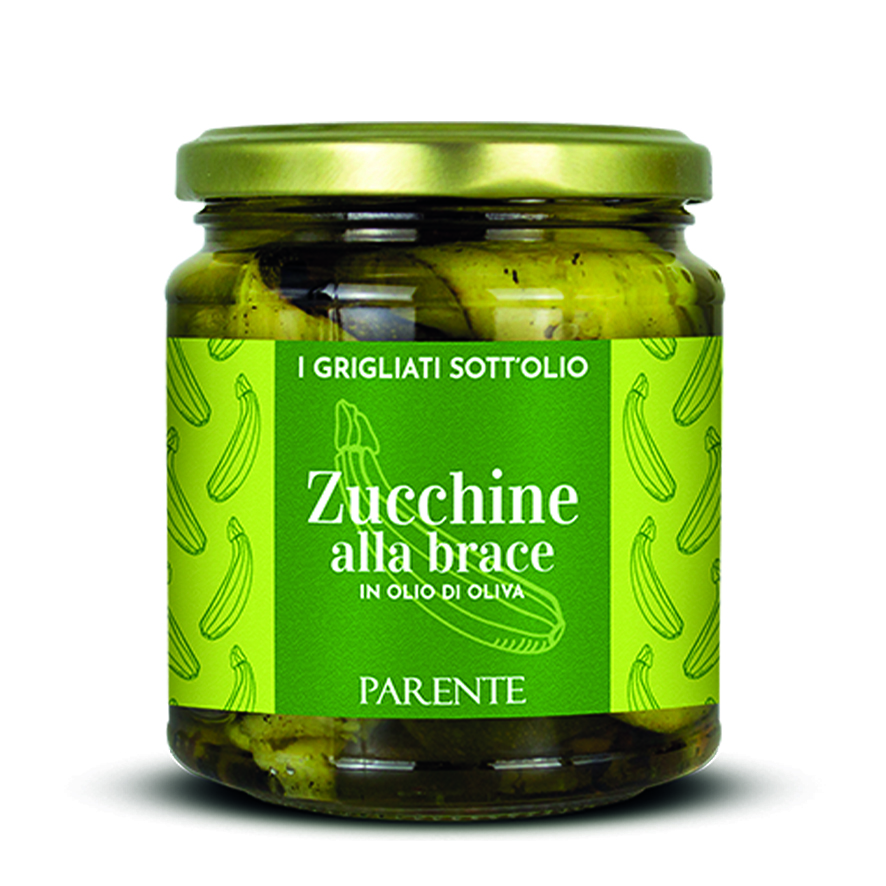 COURGETTES 314ML GRILLÉS HUILE D'OLIVE(280G/180G)