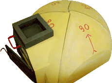 FORNO - FOUR DE 90 CM AVEC CAPE (POUR PRIVE)