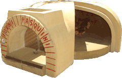 FORNO - FOUR PROFESSIONNEL POUR PIZZA 165X165