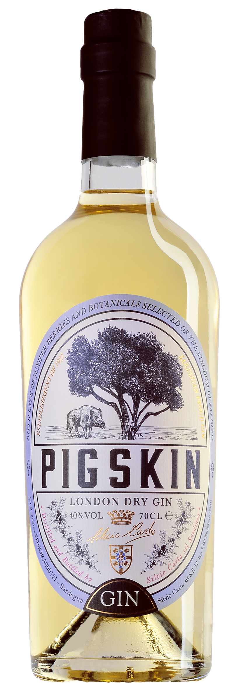 GIN 40% - 70CL PIGSKIN LONDON DRY*** 5BTL