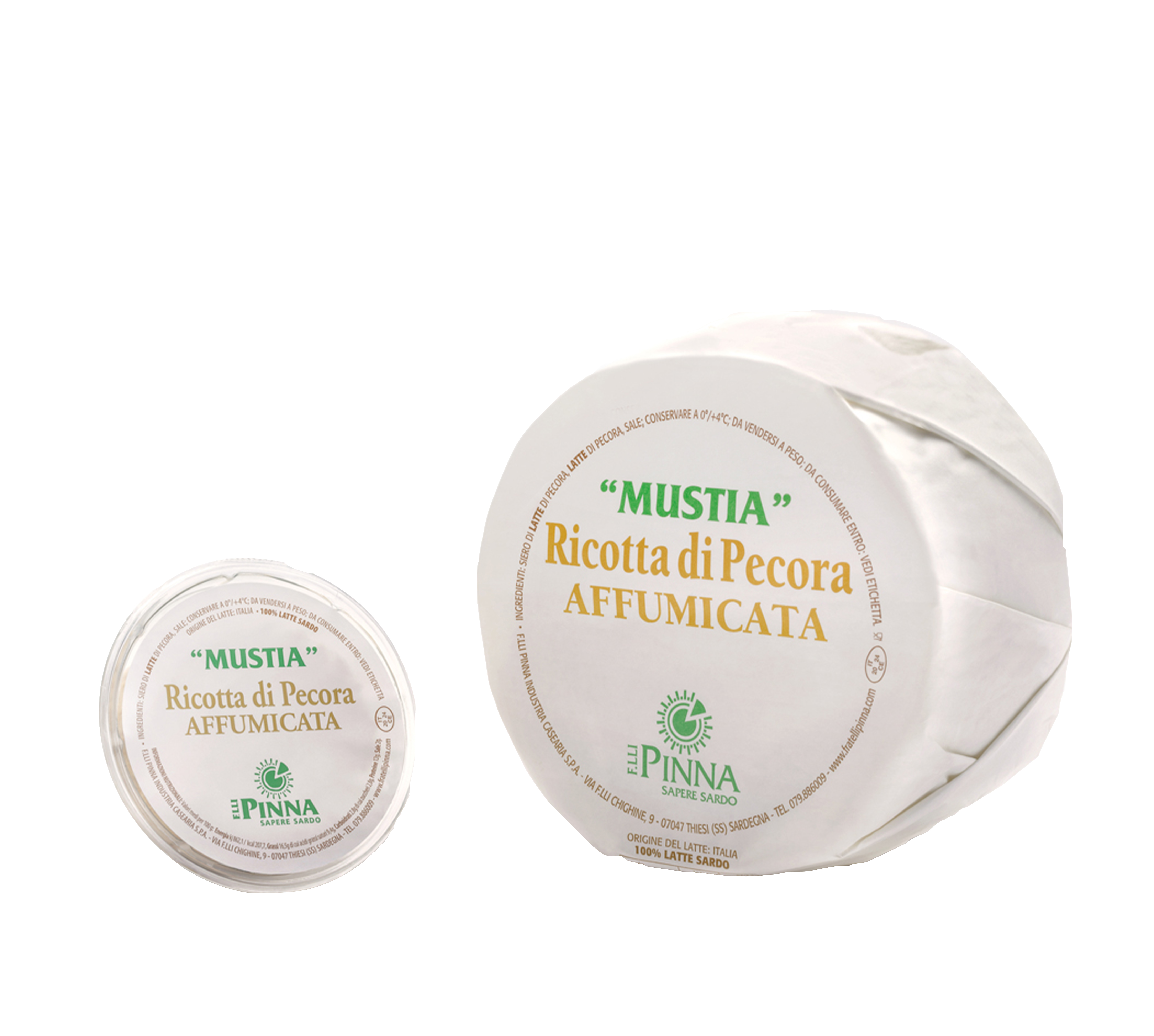 RICOTTA FUMEE BREBIS 2KG MUSTIA