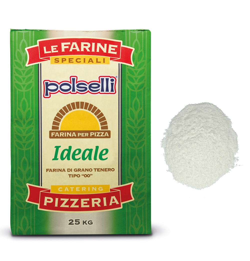 FARINE IDEALE PIZZA 25KG GRANO TENERO TIPO 00