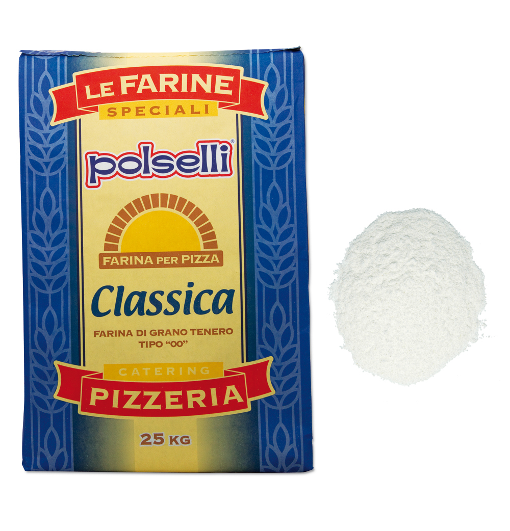 FARINE CLASSICA PIZZA 25KG GRANO TENERO TIPO 00