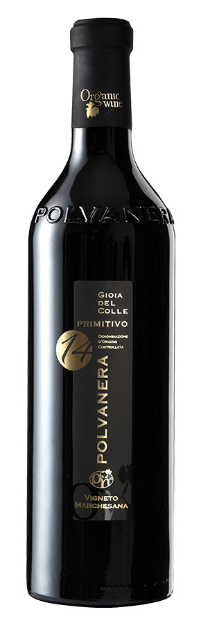 PRIMITIVO 14' 75CL DOC GIOIA COLLE BIO