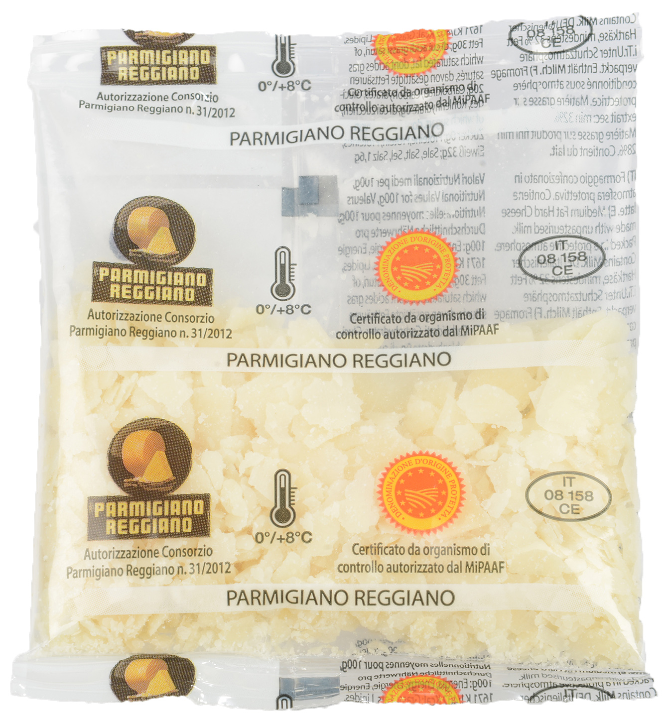 PARMIGGIANO REGGIANO PETALES 20G (10X10CM)