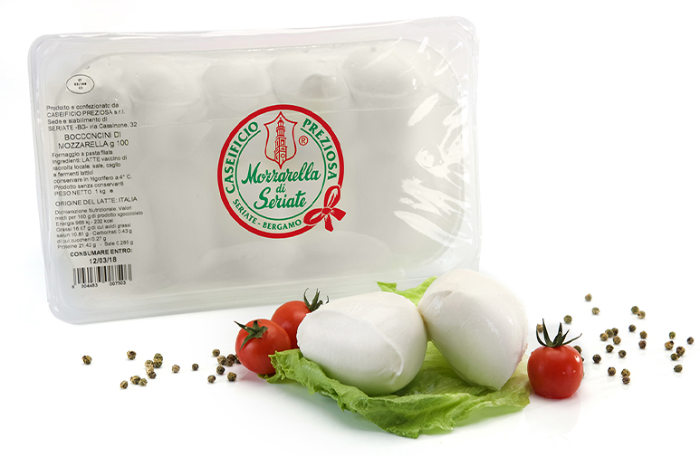 MOZZA FIOR DI LATTE 10X100G - 1KG