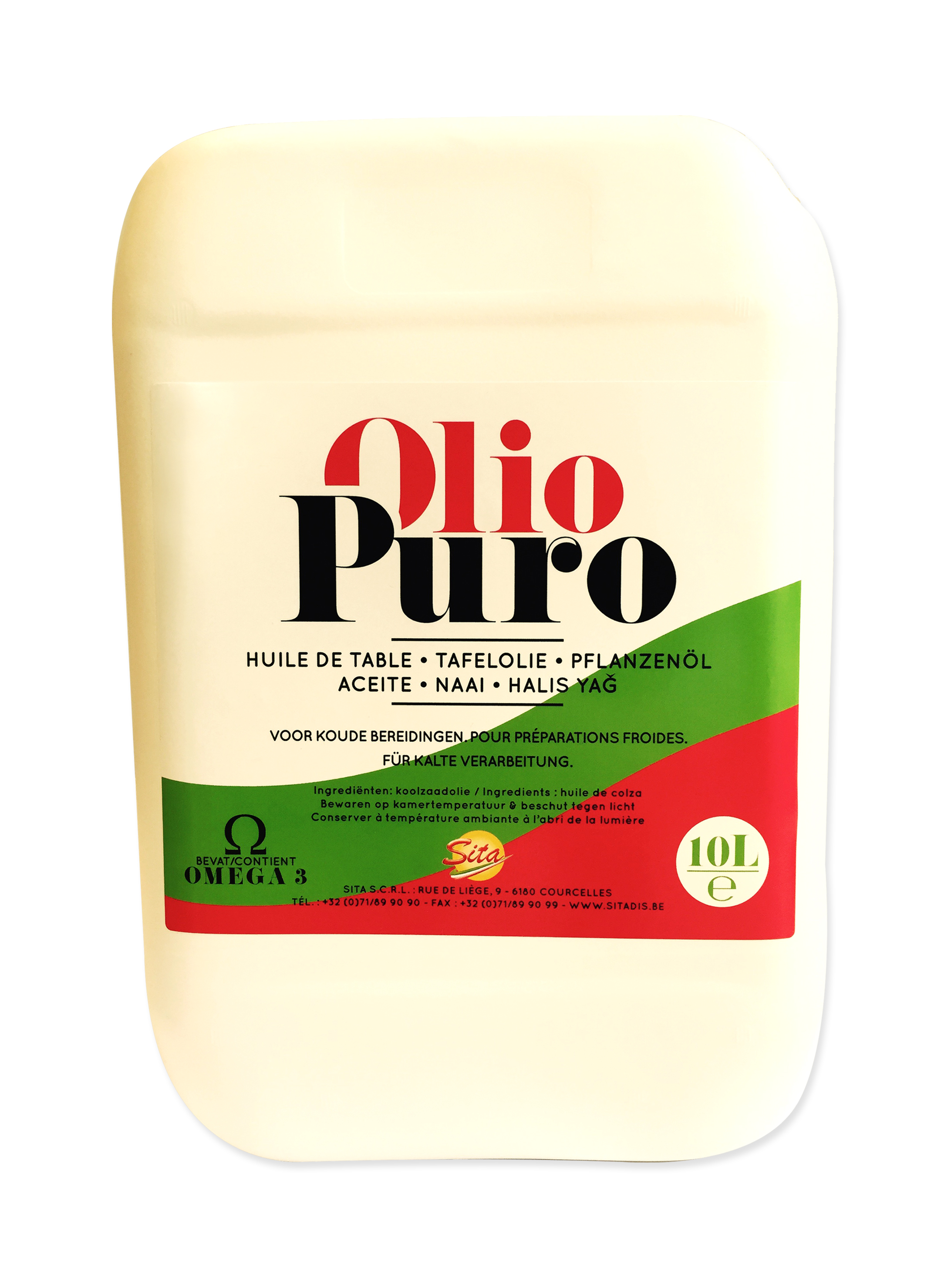 OLIO PURO 10L - HUILE DE COLZA***