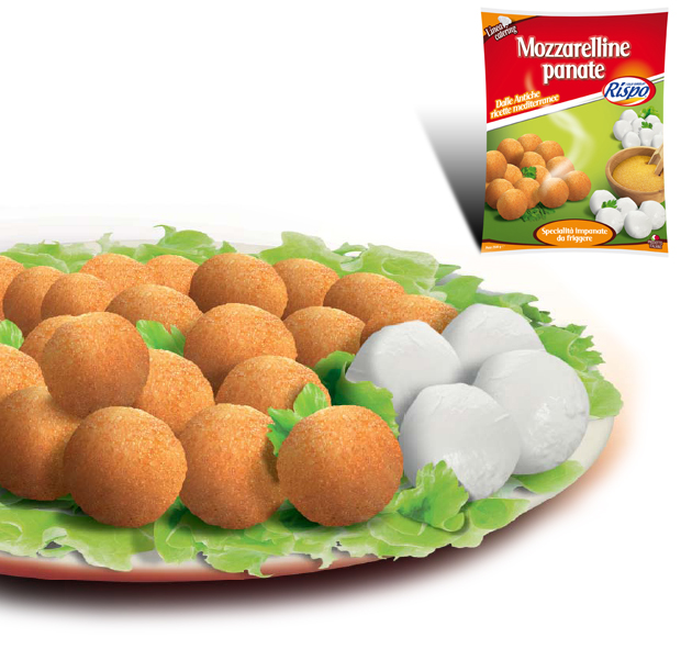 MOZZARELLINE PANEES 18 G - 500 G