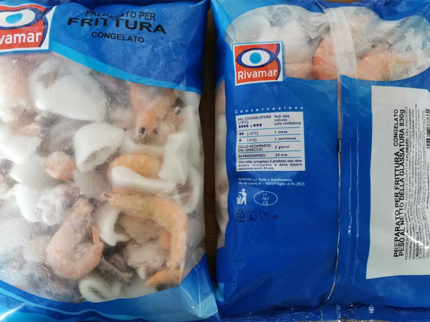 MIX FRUITS DE MER POUR FRITTURE 1KG/830G