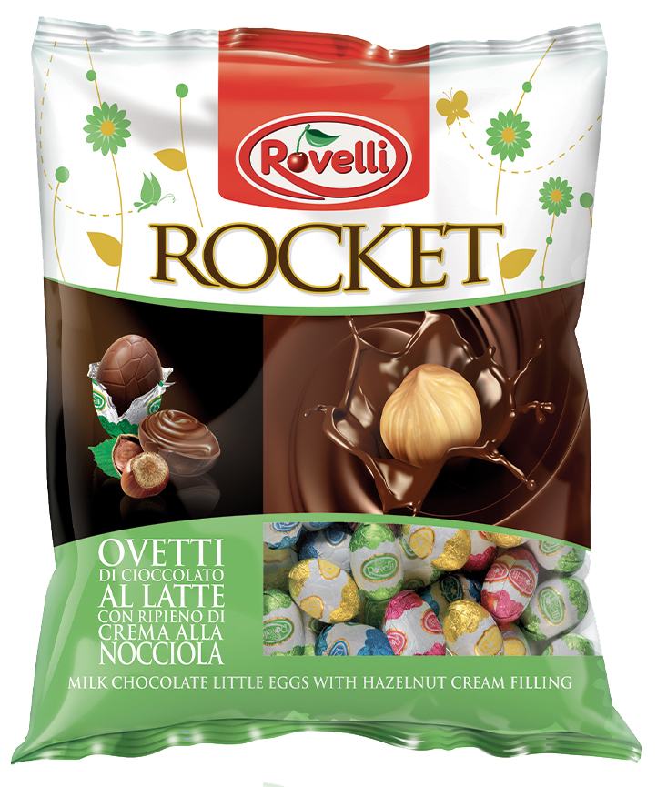 SACHET OEUFS CHOCOLAT FOURRE NOISETTE 800G