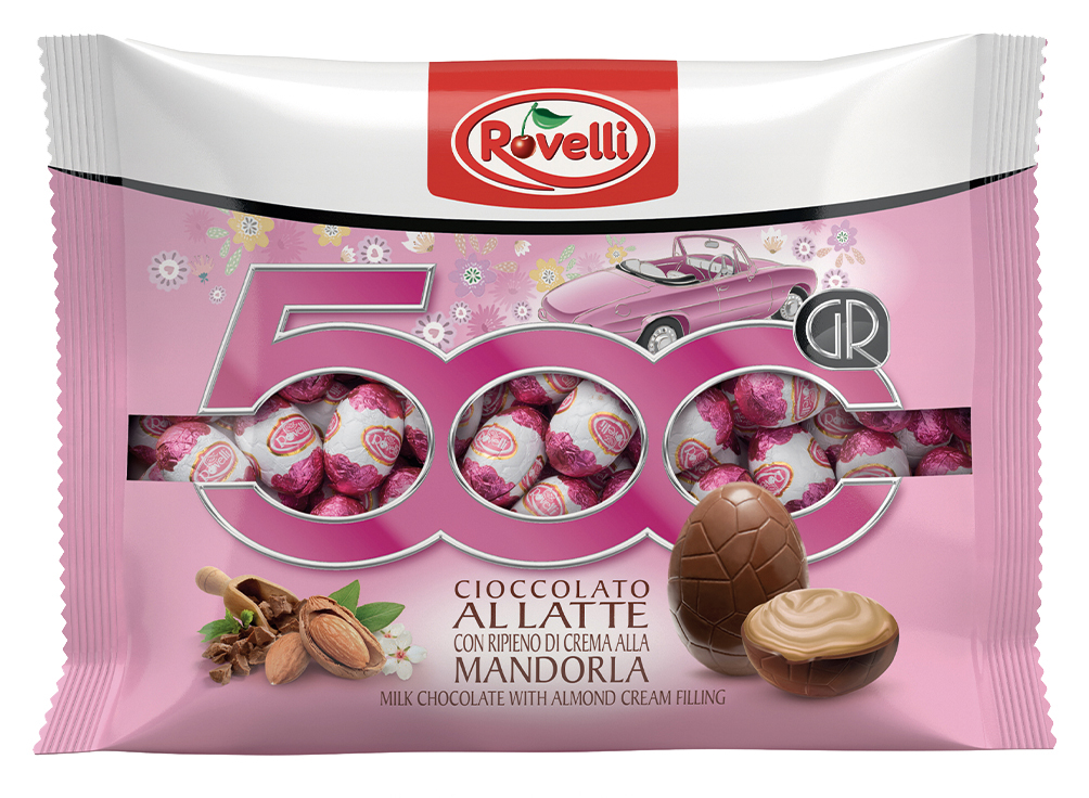 SACHET OEUFS CHOCOLAT CREME D'AMANDE 500G
