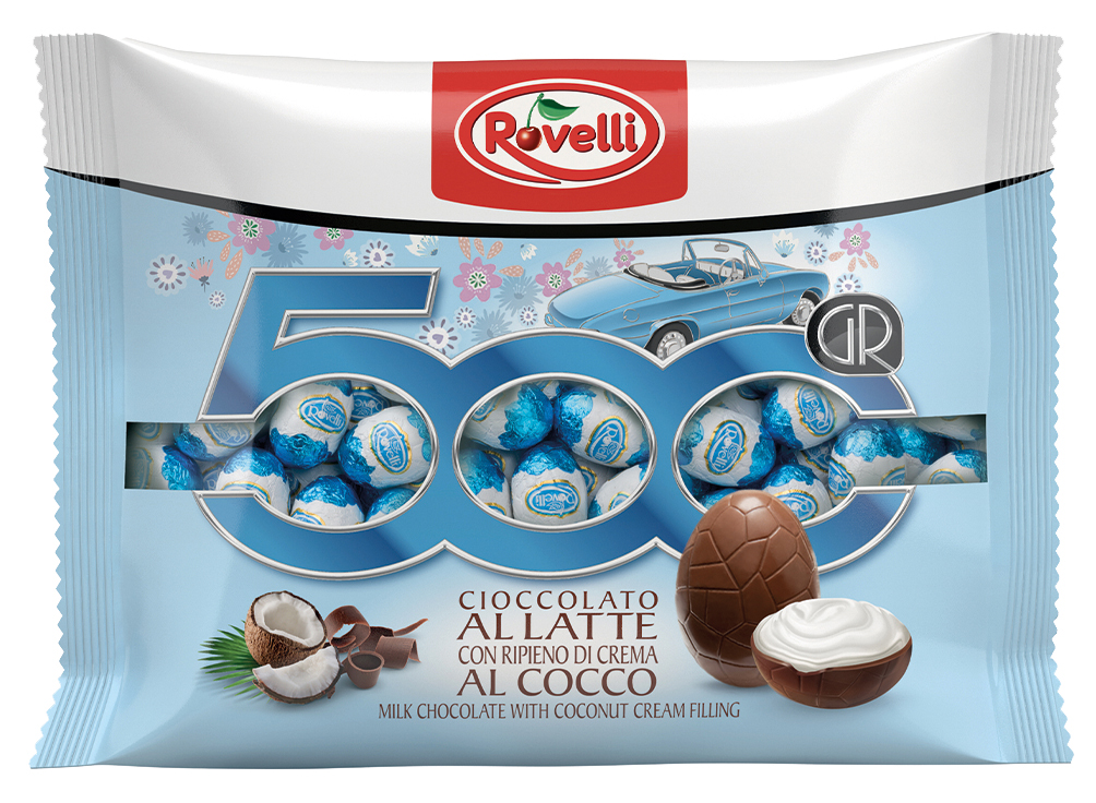 SACHET OEUFS CHOCOLAT CREME DE COCO 500G