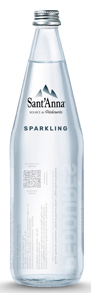 EAU 75CL VERRE PETILLANTE NATUREL